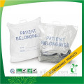 High Quality Cheap Hospital Medical Rigid Handle Plastic Bag for Patients